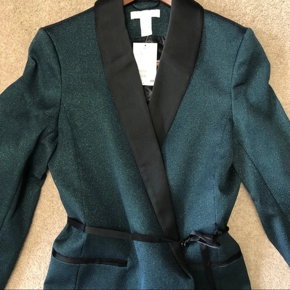 H&M Tuxedo-collared Coat - Picture 12 of 13